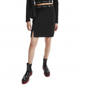 дамска,пола,дамски,поли,и,рокли,calvin,klein,repeat,logo,elastic,milano,skirt,black