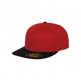 шапка,всички,шапки,flexfit,premium,210,2,tone,cap,red,black,(red)