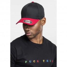 шапка,всички,шапки,flexfit,wooly,combed,2,tone,cap,black,red,(black)