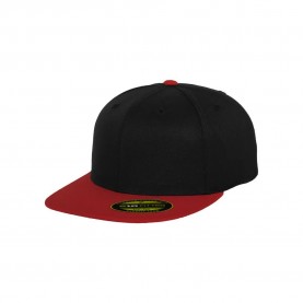шапка,всички,шапки,flexfit,premium,210,2,tone,cap,black,red,(black)