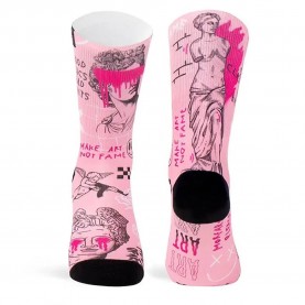 чорапи,дамски,чорапи,pacific,socks,bad,habits,socks,pink,(pink)