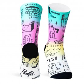 чорапи,дамски,чорапи,pacific,socks,smile,club,socks,white,(white)