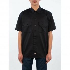 риза,с,къс,ръкав,мъжки,ризи,dickies,work,short,sleeve,shirt,black