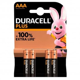 батерии,duracell,plus,aaa,lr03,alkaline,battery,4,units,black,(black,orange)