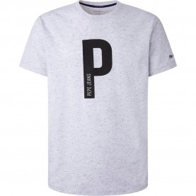 тениска,мъжки,тениски,pepe,jeans,agostino,t,shirt,natural,(grey)