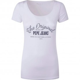 тениска,дамски,тениски,pepe,jeans,cameron,t,shirt,white,(white)