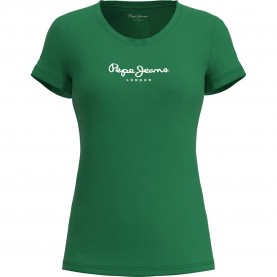 Тениска Pepe jeans New Virginia short sleeve T-shirt - Green (Sherwood) тениска,мъжки,тениски,дамски,тениски,pepe,jeans,new,virginia,short,sleeve,t,shirt,green,(sherwood)
