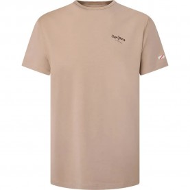 Тениска Pepe jeans Original Basic 3N short sleeve T-shirt - Beige (Stowe) тениска,мъжки,тениски,pepe,jeans,original,basic,3n,short,sleeve,t,shirt,beige,(stowe)