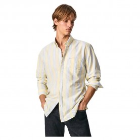 риза,с,дълъг,ръкав,мъжки,ризи,pepe,jeans,porter,long,sleeve,shirt,yellow