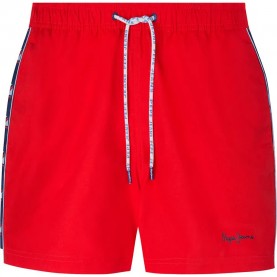 бански,гащета,мъжки,бански,костюми,pepe,jeans,risto,d,swimming,shorts,red,(red)