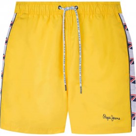 бански,гащета,мъжки,бански,костюми,pepe,jeans,risto,d,swimming,shorts,yellow