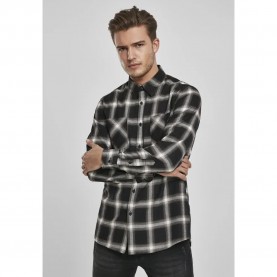 мъжки,ризи,urban,classics,shirt,black,white,(black)
