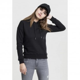 блуза,дамски,блузи,urban,classics,ribbed,sweatshirt,black