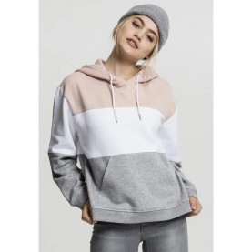 блуза,дамски,блузи,urban,classics,oversized,3,tone,sweatshirt,pink,(pink,white,gray)