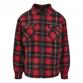 Яке Urban classics Plush S jacket - Red (Red / Black) яке,мъжки,якета,urban,classics,plush,s,jacket,red,(red,black)