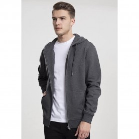 блуза,мъжки,пуловери,urban,classics,basic,zip,sweatshirt,brown