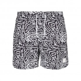 бански,гащета,мъжки,бански,костюми,urban,classics,swimming,shorts,black,white,(black)