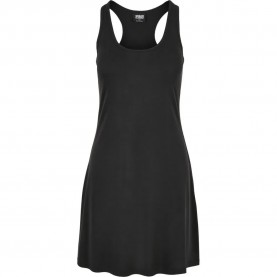 Рокля Urban classics Modal Short Racer sleeveless dress - Black (Black) рокля,дамски,поли,и,рокли,urban,classics,modal,short,racer,sleeveless,dress,black,(black)