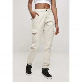 панталони,дамски,панталони,urban,classics,tb3048,high,waist,cargo,pants,white