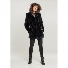 палто,дамски,якета,и,палта,urban,classics,hooded,teddy,coat,black