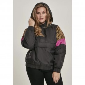 яке,дамски,якета,и,палта,urban,classics,mixed,jumper,over,jacket,black,yellow,black,(black)