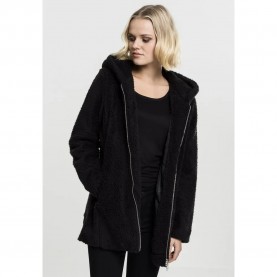 анорак,дамски,якета,и,палта,urban,classics,sherpa,parka,black