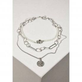 бижутерия,urban,classics,collars,ocean,layering,silver,(silver)