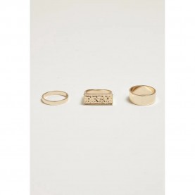 бижутерия,mister,tee,kit,3,rings,gold,(yellow)