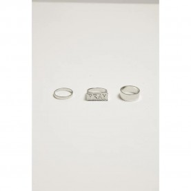 бижутерия,mister,tee,kit,3,rings,silver,(silver)