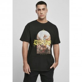 тениска,мъжки,тениски,дамски,тениски,mister,tee,pray,painting,oversize,short,sleeve,t,shirt,black,(black)