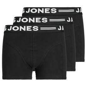 боксерки,детско,бельо,jack,&,jones,sense,boxers,3,units,black,(black,detail,black,wasitband,w.white,logo)