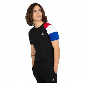 тениска,мъжки,тениски,le,coq,sportif,bat,n°1,short,sleeve,t,shirt,black,(black,new,optical,white,blue,electro,red,electro)