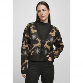 блуза,дамски,пуловери,дамски,плетени,дрехи,urban,classics,oversized,christmas,sweater,black