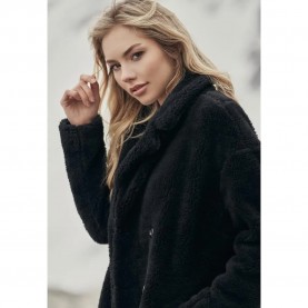 анорак,дамски,якета,и,палта,urban,classics,oversized,sherpa,parka,black