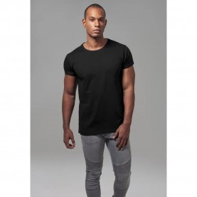 тениска,мъжки,тениски,urban,classics,turnup,t,shirt,black,(black)