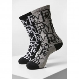 чорапи,мъжки,чорапи,cayler,&,sons,prayor,socks,2,pairs,black,(black,grey)