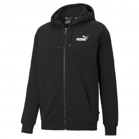 блуза,дамски,блузи,puma,ess,small,logo,full,zip,sweatshirt,black