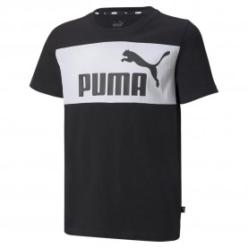 тениска,детски,тениски,puma,ess+,colorblock,short,sleeve,t,shirt,black,(puma,black)