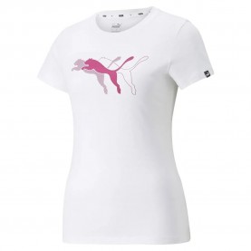 тениска,дамски,тениски,puma,power,graphic,short,sleeve,t,shirt,white