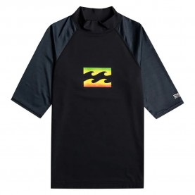тениска,мъжки,тениски,billabong,team,wave,short,sleeve,high,neck,t,shirt,black,(rasta)