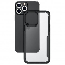 други,аксесоари,muvit,for,change,apple,iphone,13,pro,shockproof,2m,silicone,phone,case,black,(clear,black)