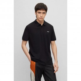 HUGO Donos short sleeve polo - Black (Black) мъжки,блузи,с,яка,hugo,donos,short,sleeve,polo,black,(black)