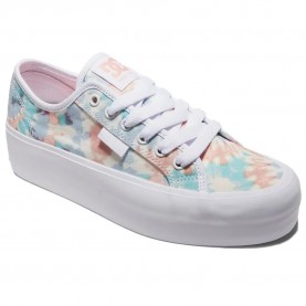 обувки,дамски,маратонки,dc,shoes,manual,platform,trainers,white,(white,print)