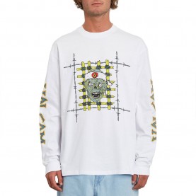 мъжка,тениска,мъжки,тениски,volcom,richard,french,long,sleeve,t,shirt,white