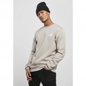 блуза,мъжки,пуловери,starter,black,label,starter,small,logo,crew,sweatshirt,grey,(gray)