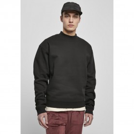 Блуза Urban classics Sweatshirt Mock Neck Crew - Black блуза,мъжки,пуловери,urban,classics,sweatshirt,mock,neck,crew,black