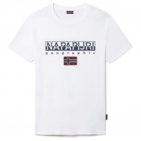 тениска,мъжки,тениски,napapijri,s,ayas,short,sleeve,t,shirt,bright,white,002,(white)