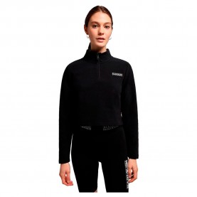 блуза,дамски,блузи,napapijri,t,morgex,w,half,zip,sweatshirt,black