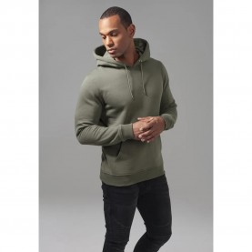 Блуза Urban classics Terry Basic sweatshirt - Olive (Green) блуза,мъжки,пуловери,urban,classics,terry,basic,sweatshirt,olive,(green)
