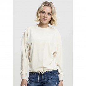 тениска,дамски,тениски,urban,classics,oversized,velvet,crew,t,shirt,white